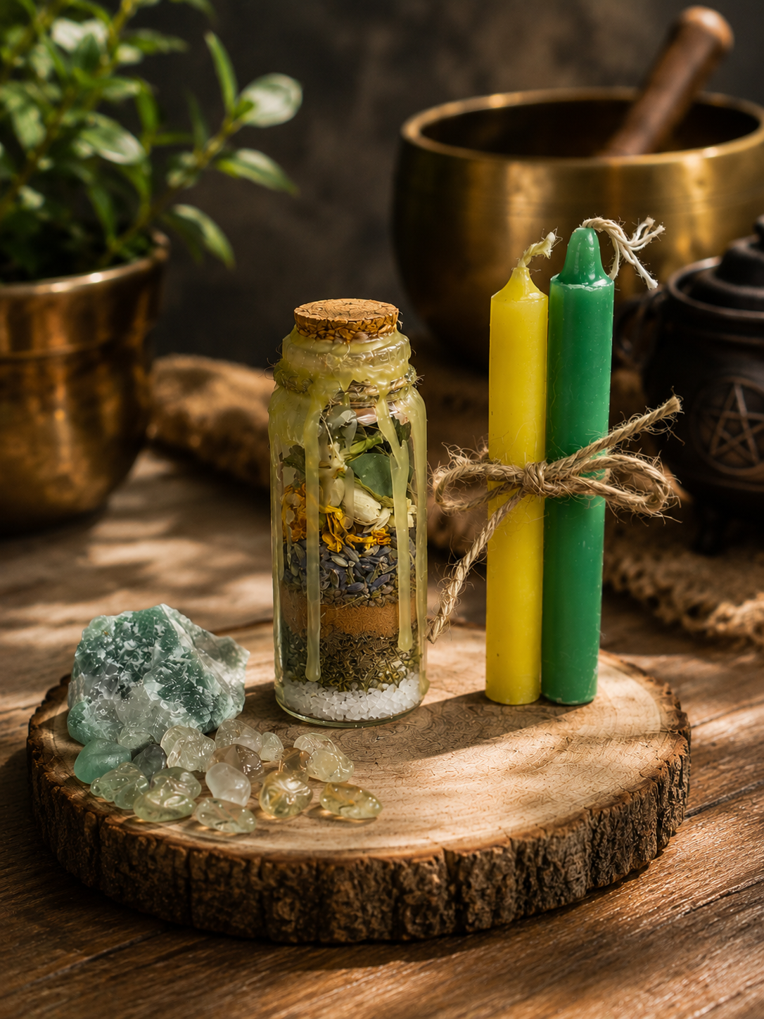 Road Opener Spell Jar Set