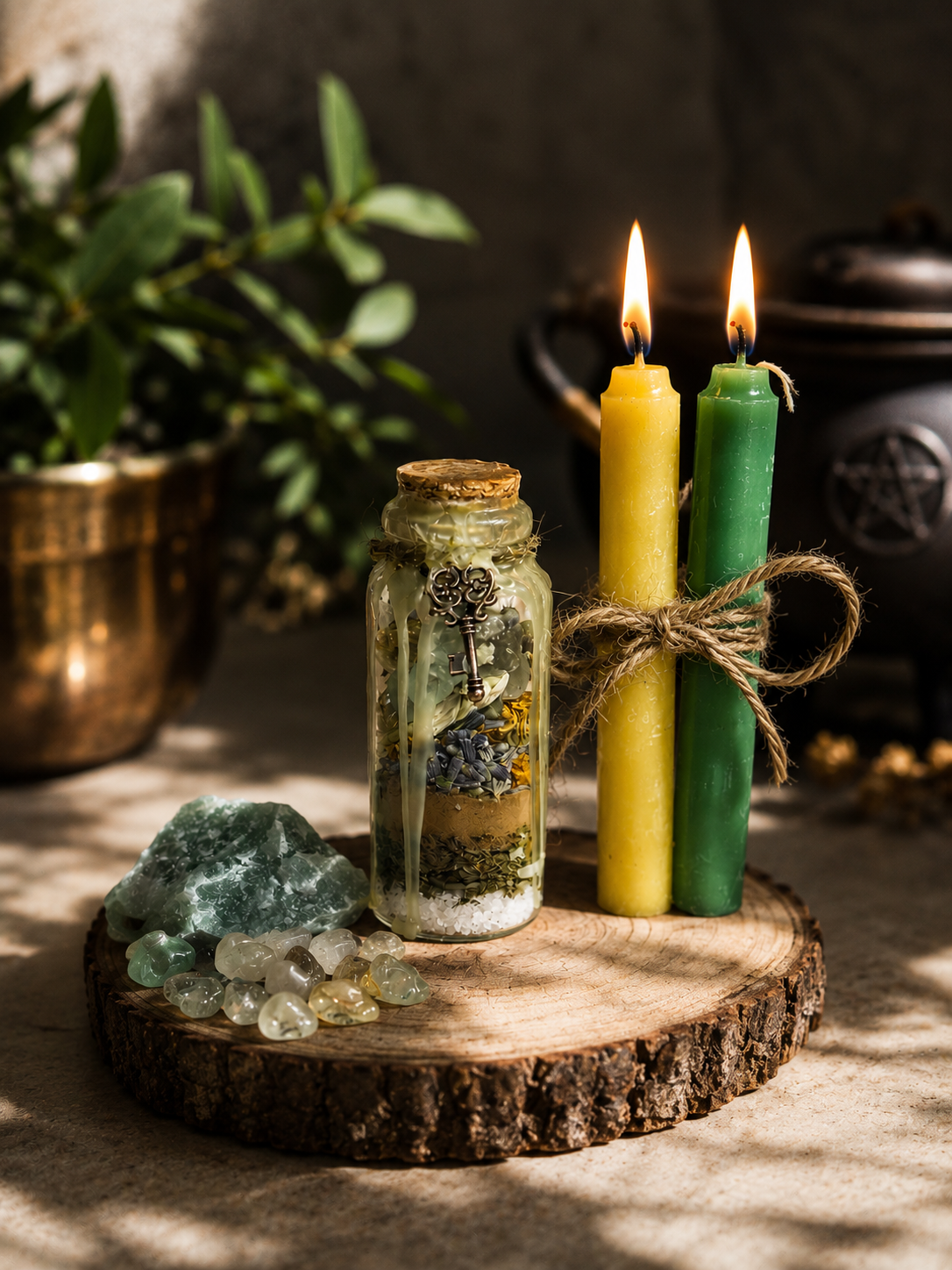 Road Opener Spell Jar Set